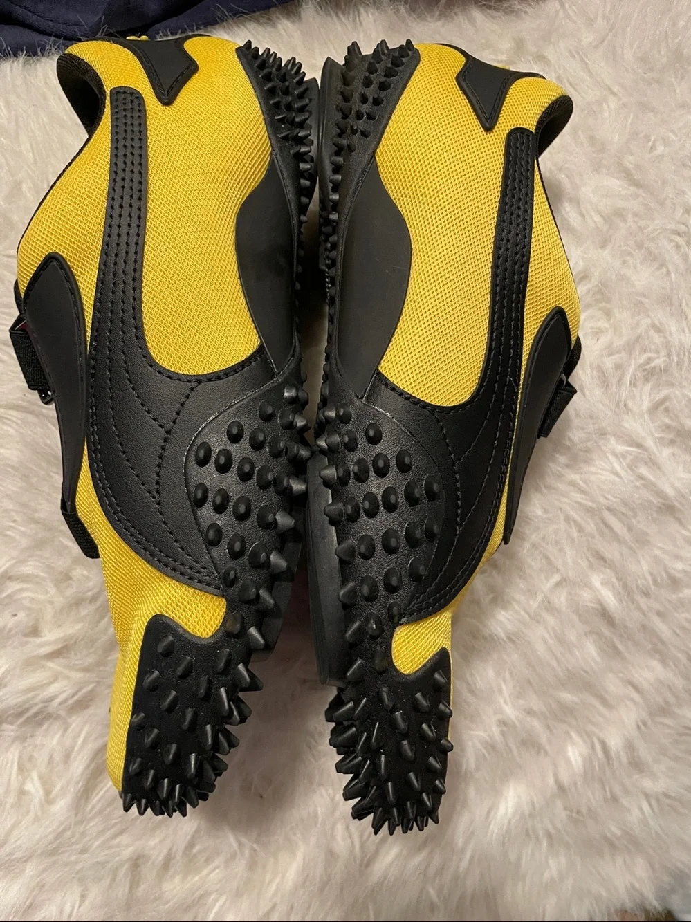 Puma Mostro OG Prime Yellow and Black  Performance Sneakers unisex 41 M8.5/ W10